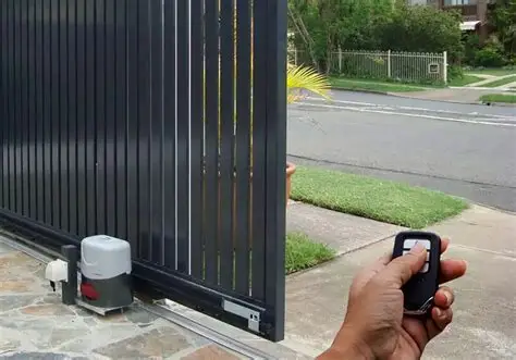 Instalação de motor de portão automático